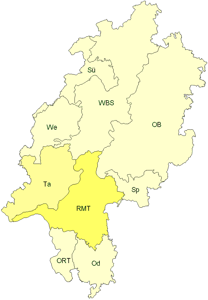 Verbreitung in Hessen
