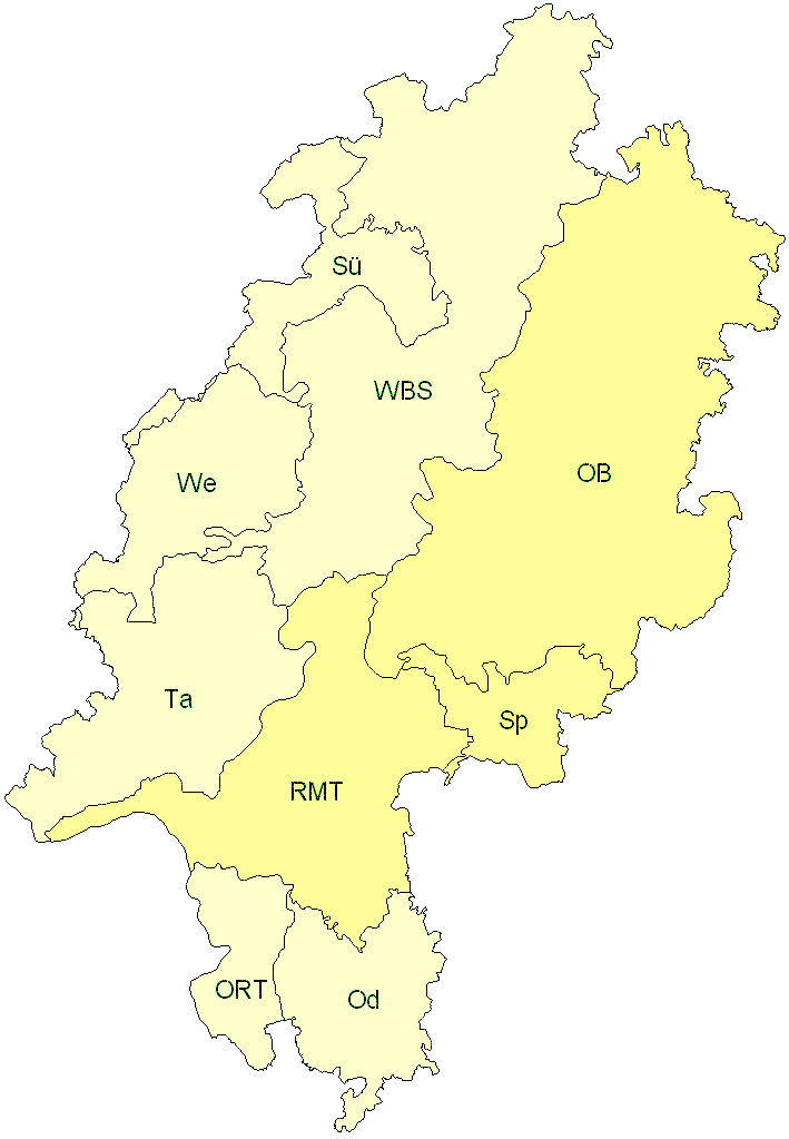 Verbreitung in Hessen