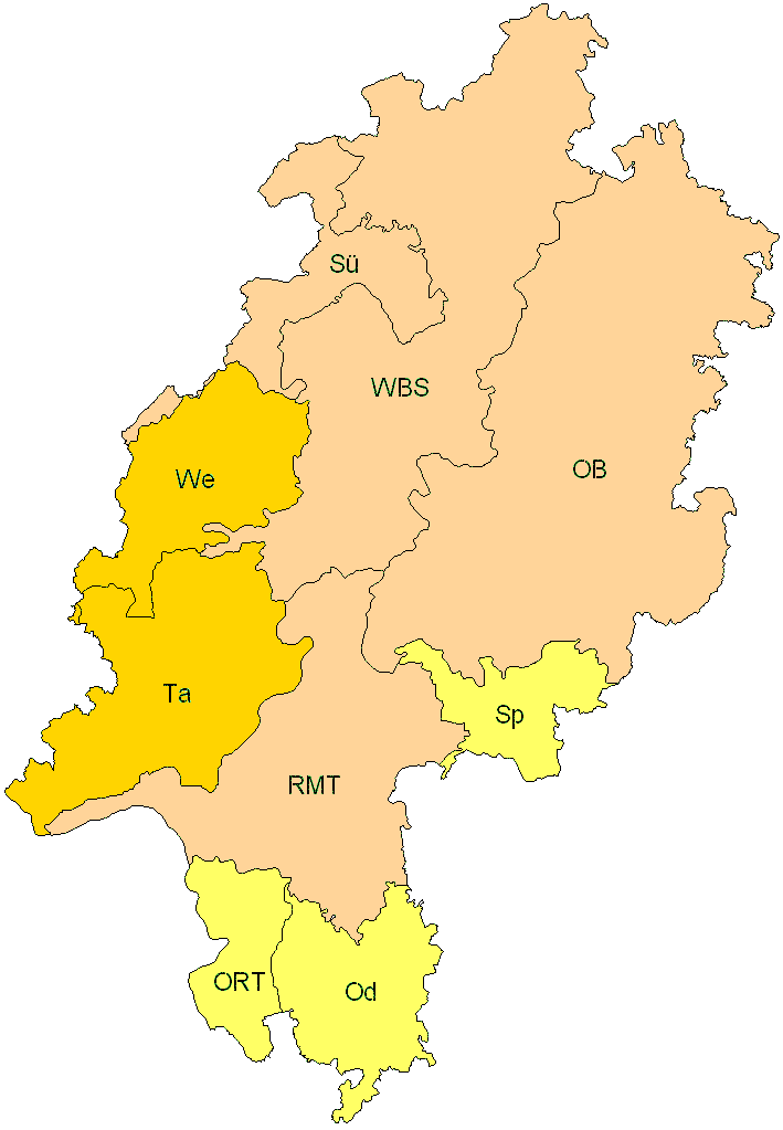 Verbreitung in Hessen