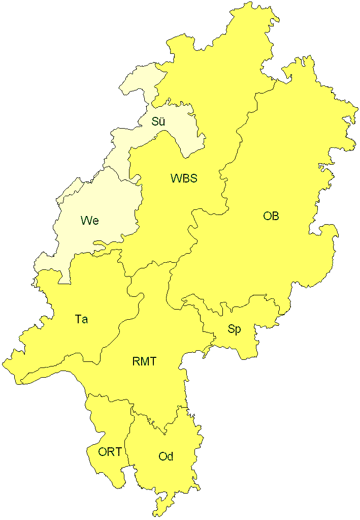 Verbreitung in Hessen