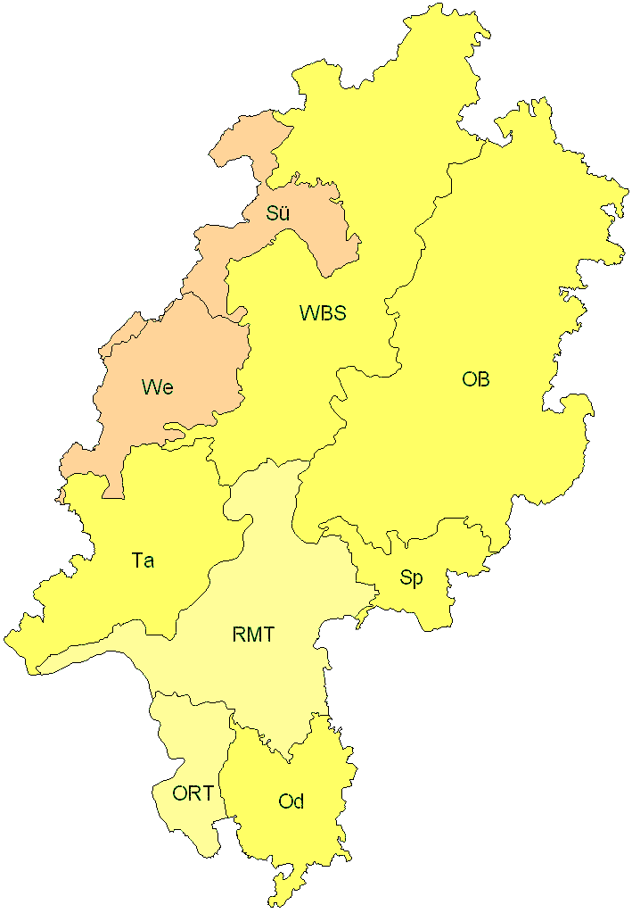 Verbreitung in Hessen