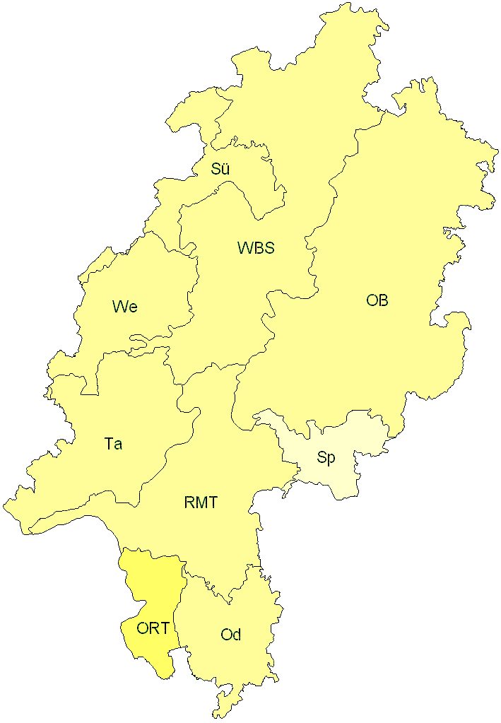 Verbreitung in Hessen