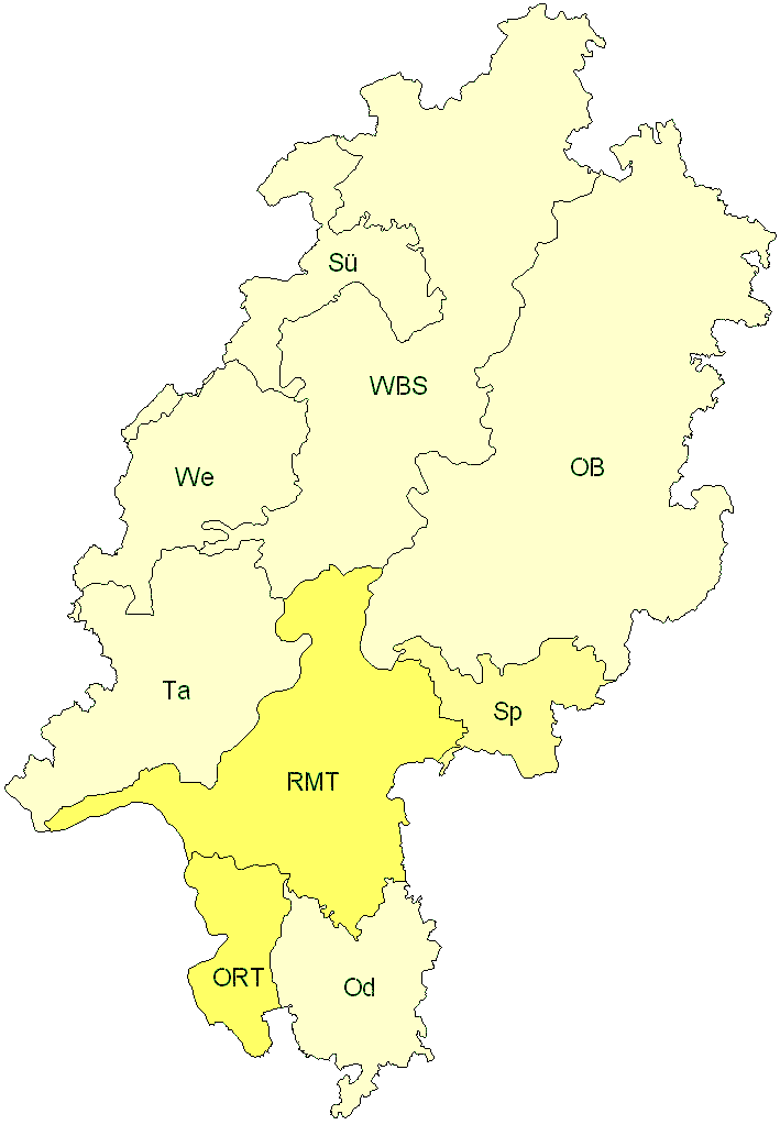 Verbreitung in Hessen