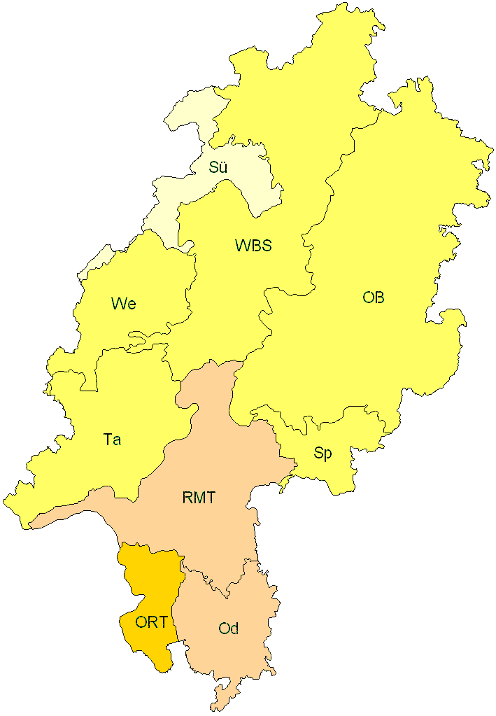 Verbreitung in Hessen