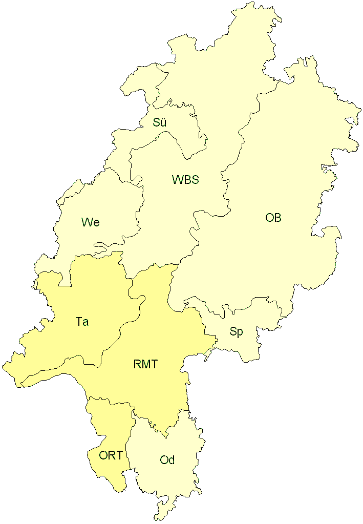 Verbreitung in Hessen