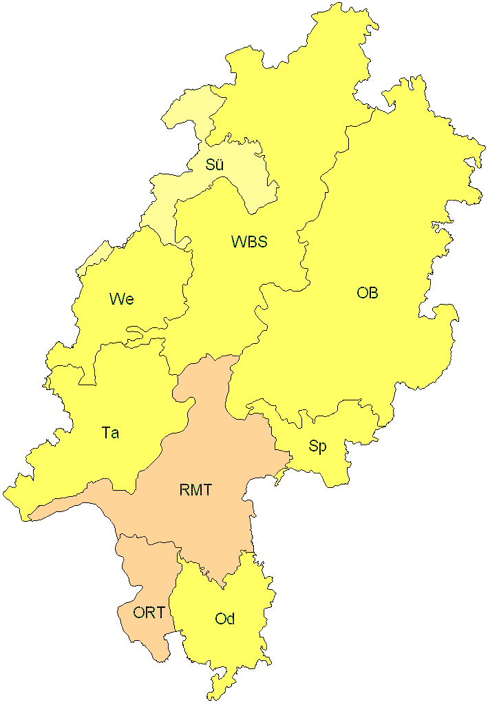 Verbreitung in Hessen