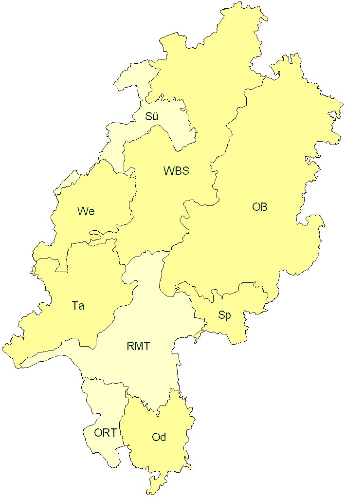 Verbreitung in Hessen