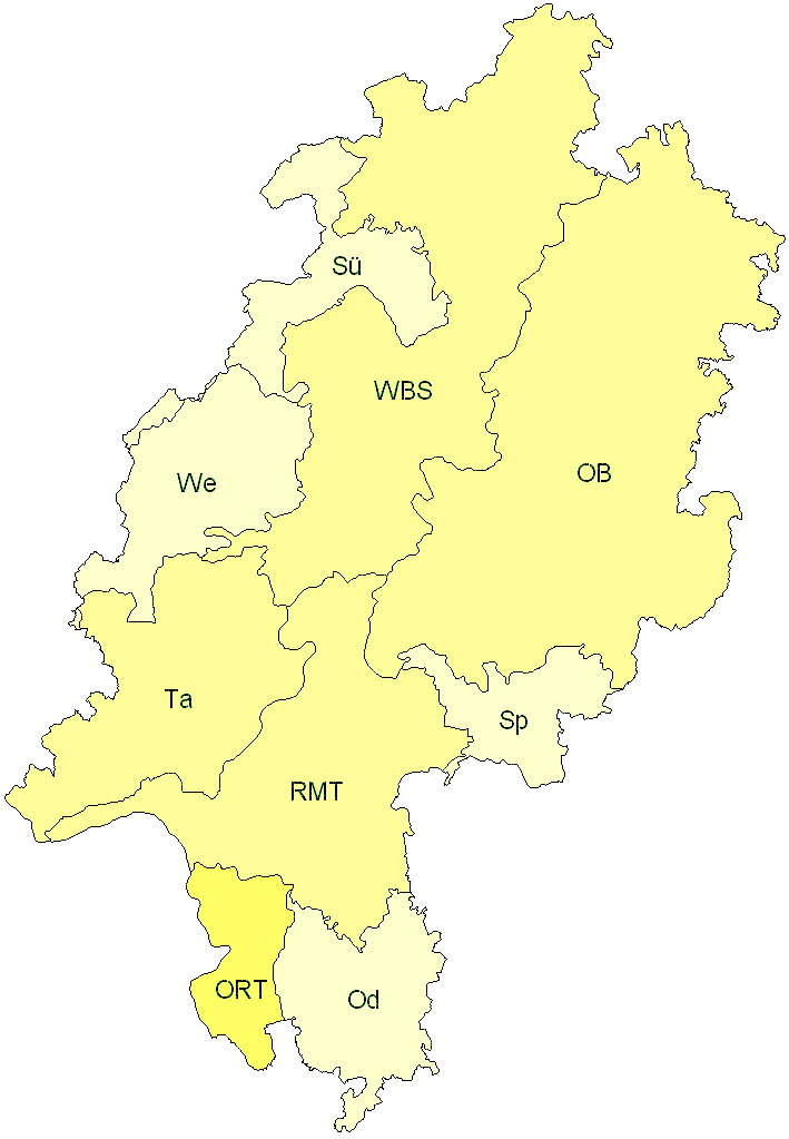Verbreitung in Hessen