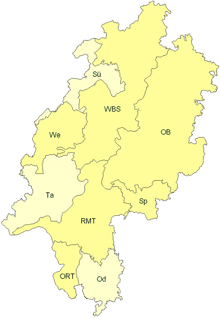 Verbreitung in Hessen