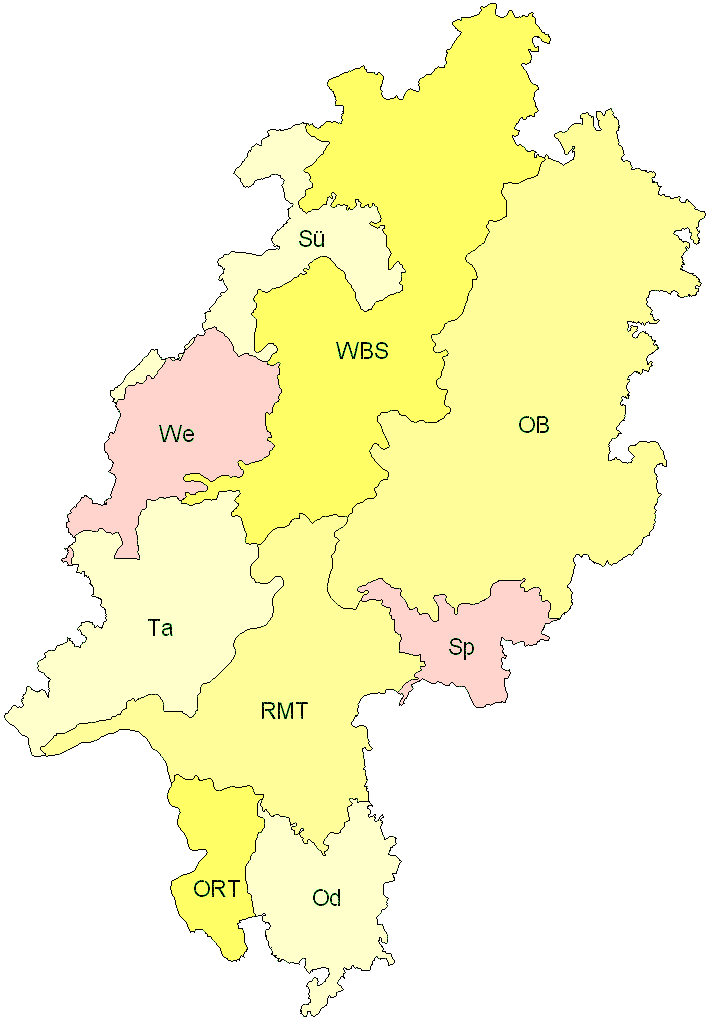 Verbreitung in Hessen