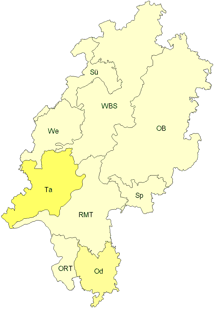 Verbreitung in Hessen