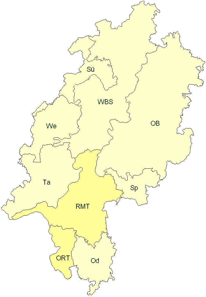 Verbreitung in Hessen