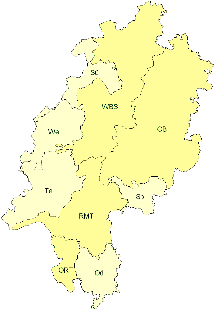 Verbreitung in Hessen