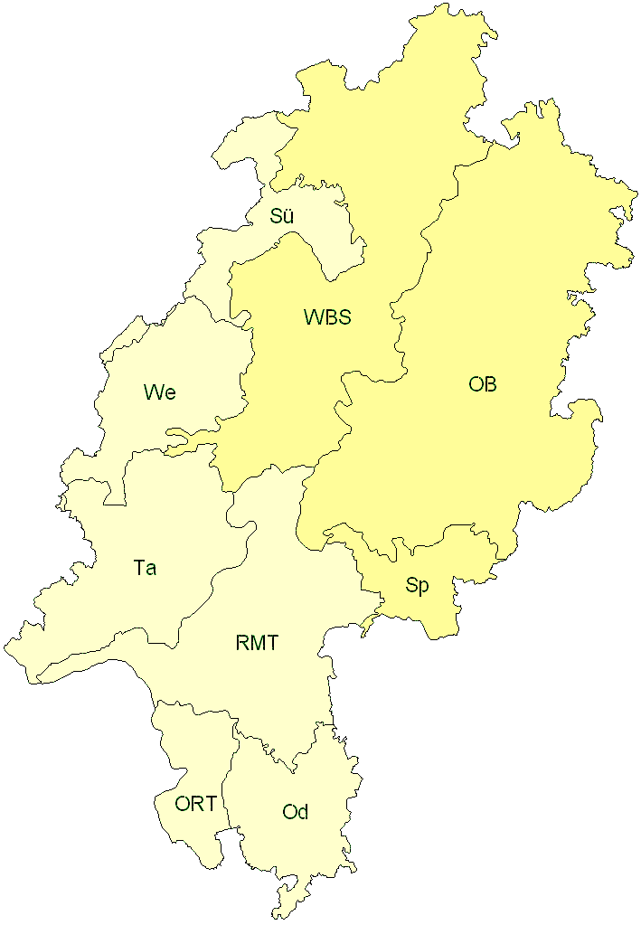 Verbreitung in Hessen