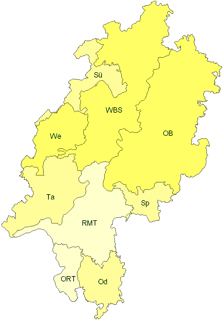 Verbreitung in Hessen