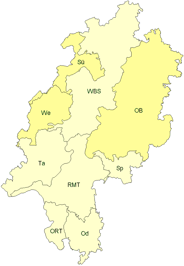 Verbreitung in Hessen