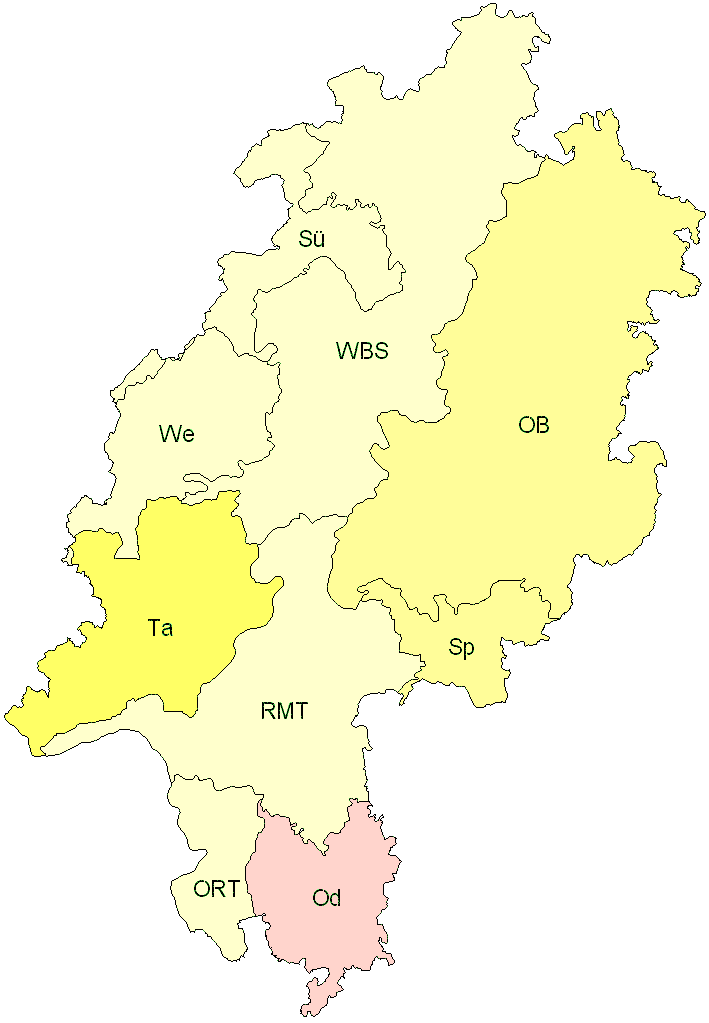Verbreitung in Hessen