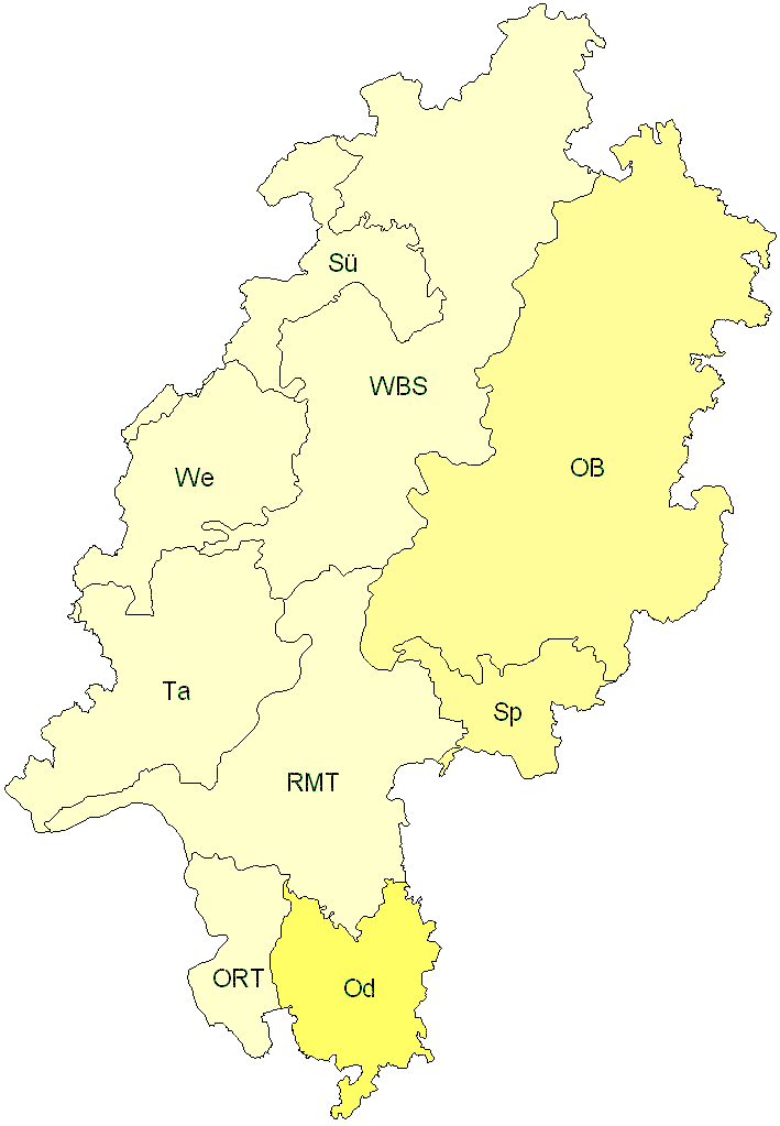 Verbreitung in Hessen