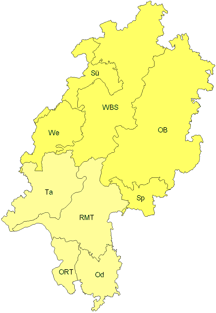 Verbreitung in Hessen