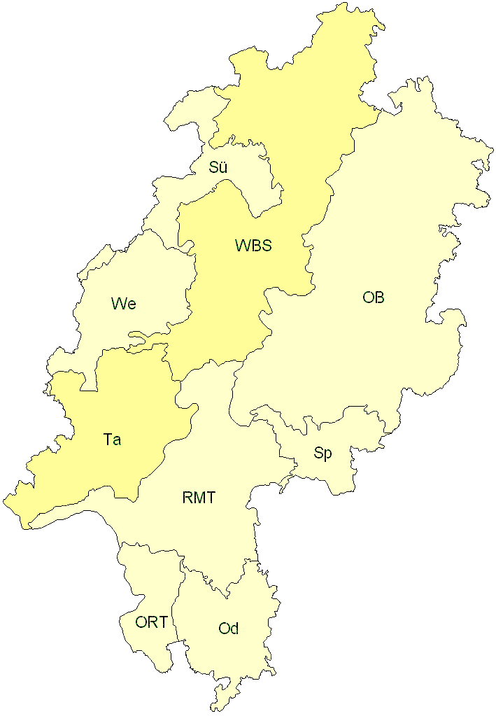 Verbreitung in Hessen