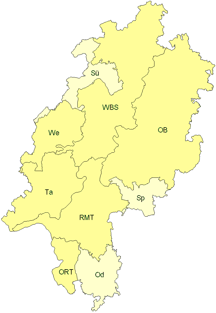 Verbreitung in Hessen