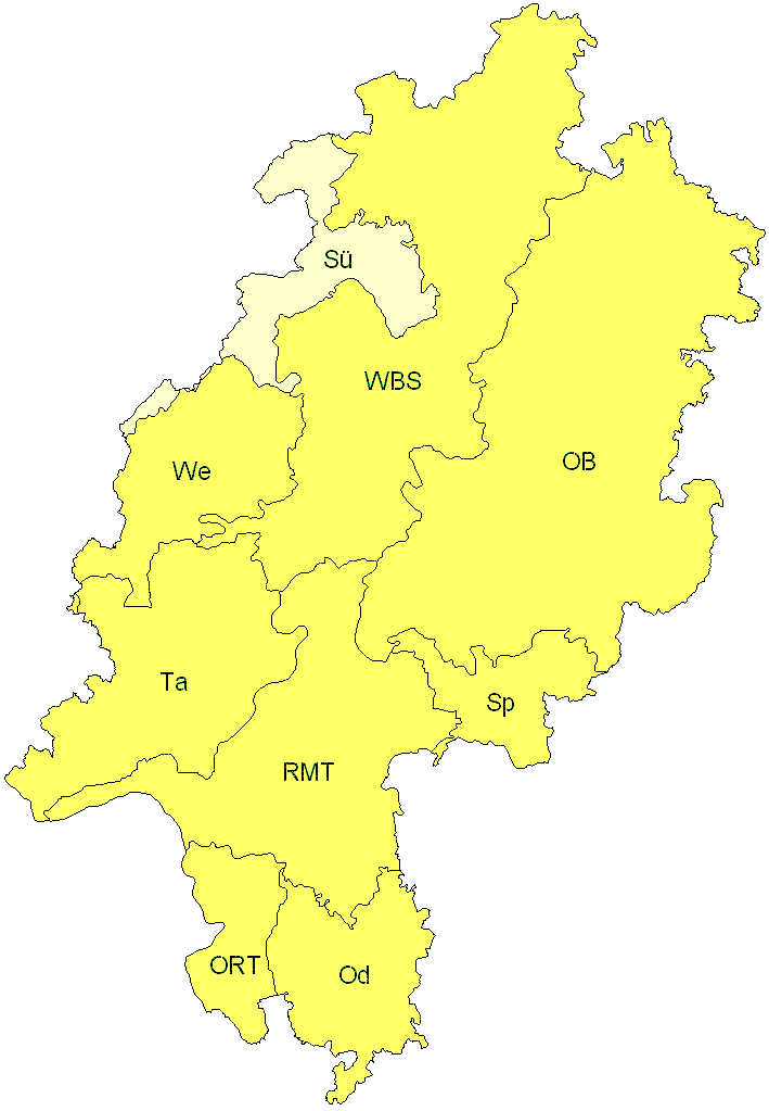 Verbreitung in Hessen