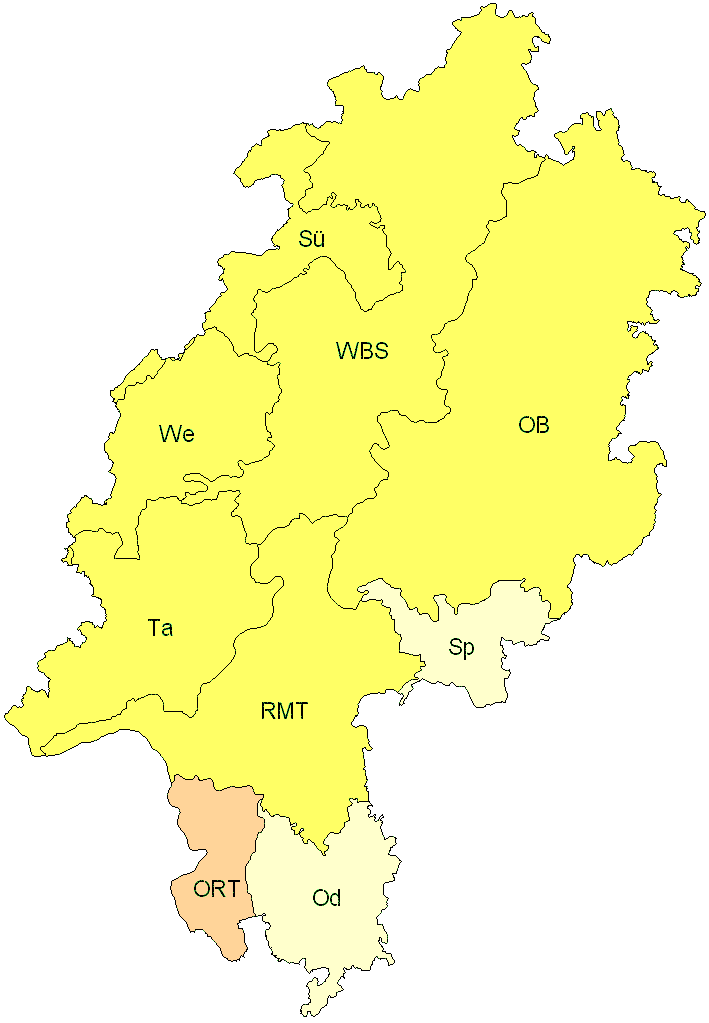 Verbreitung in Hessen