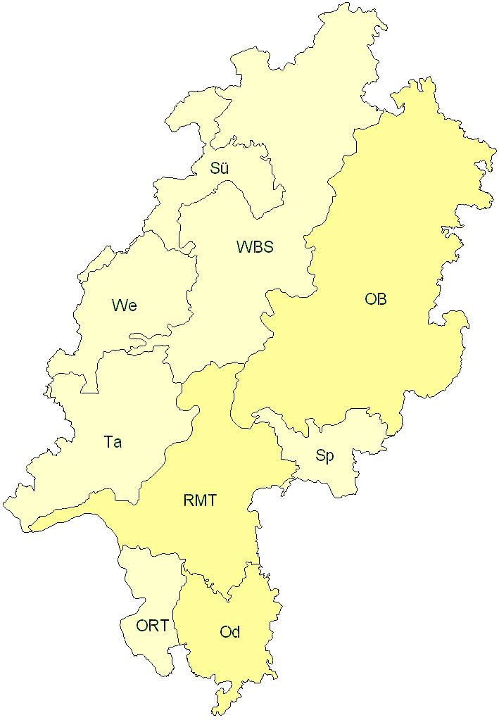 Verbreitung in Hessen