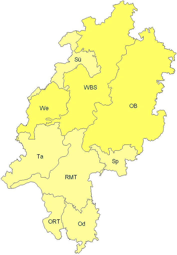 Verbreitung in Hessen