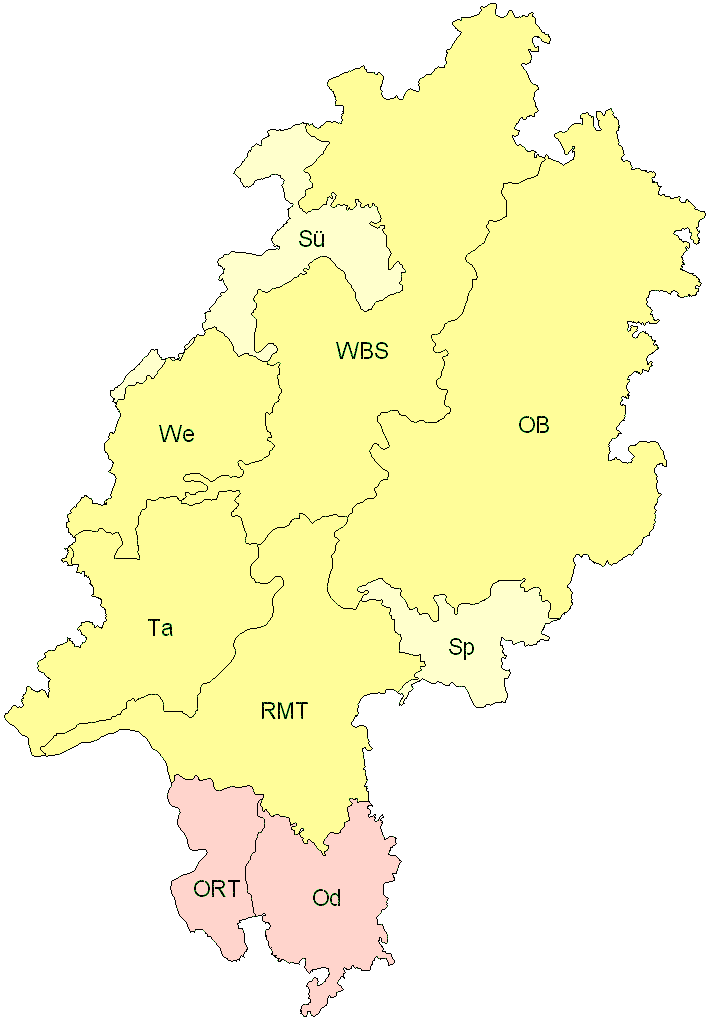 Verbreitung in Hessen