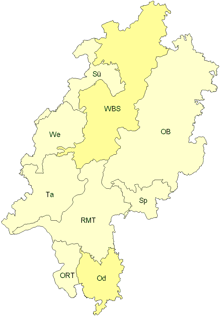 Verbreitung in Hessen