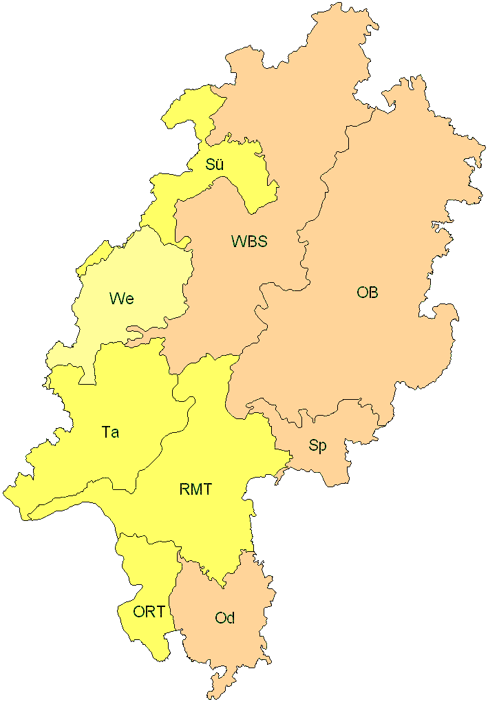 Verbreitung in Hessen