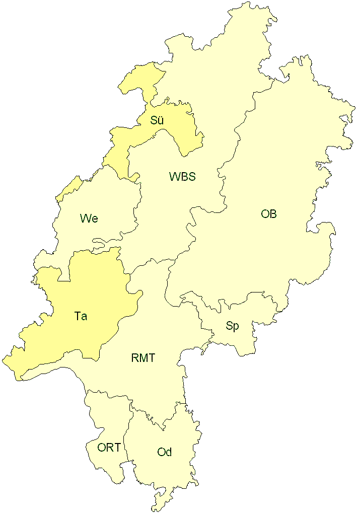 Verbreitung in Hessen