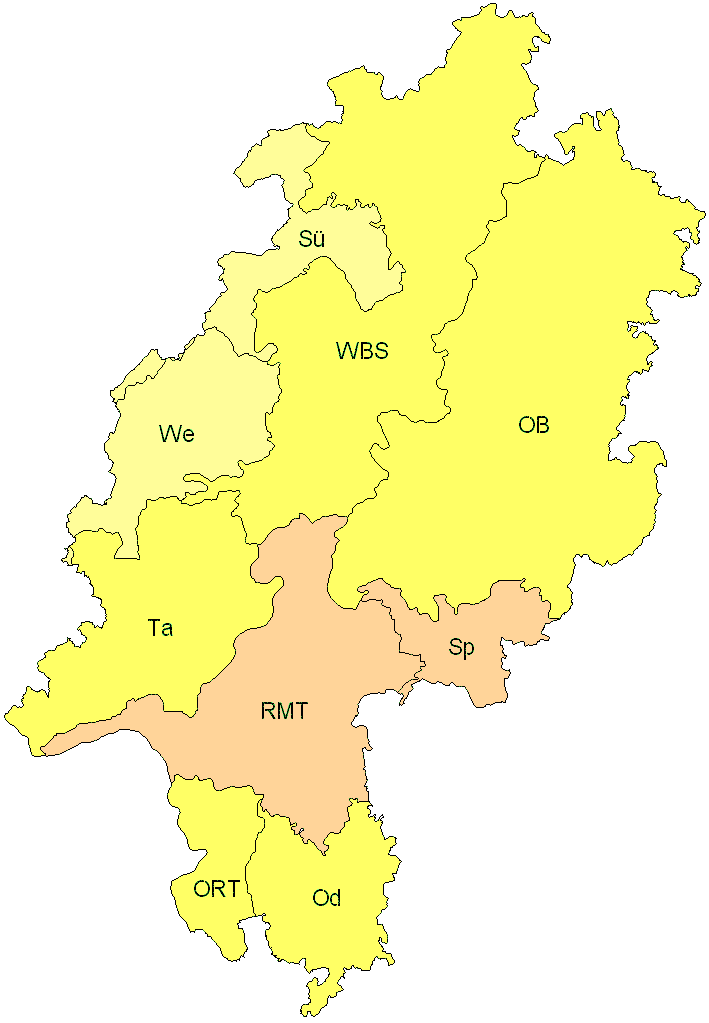 Verbreitung in Hessen