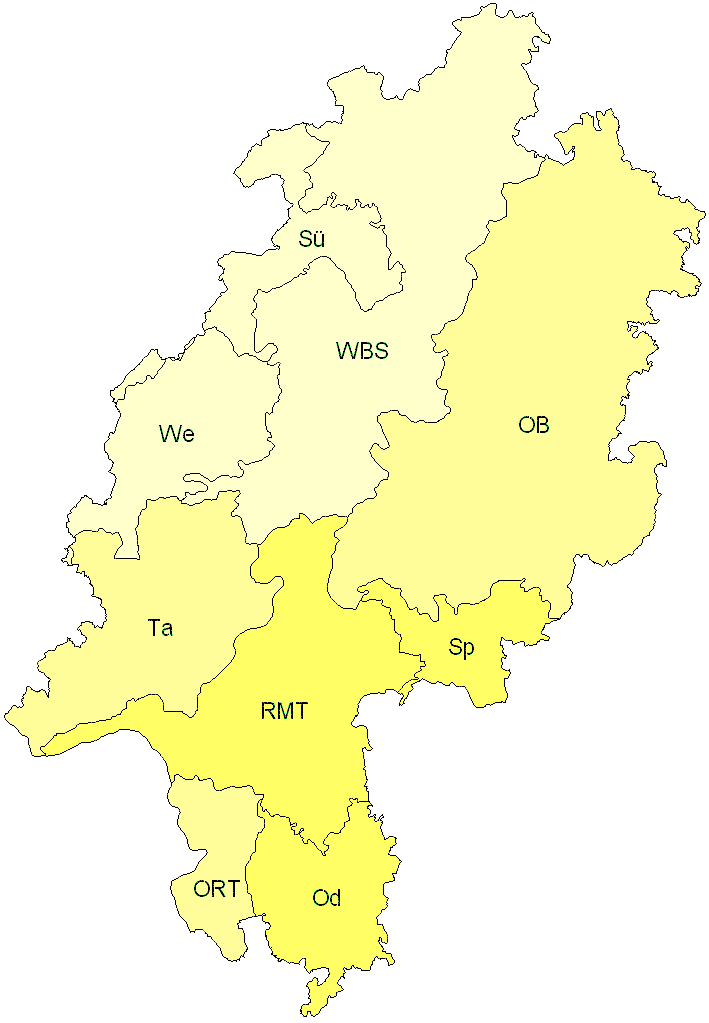 Verbreitung in Hessen