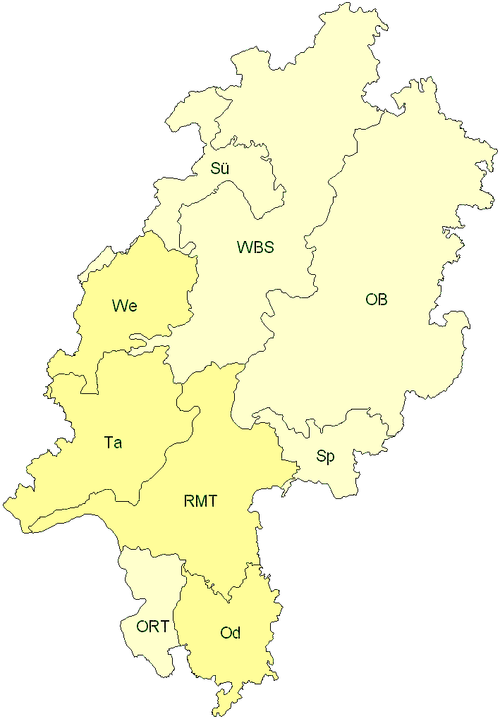 Verbreitung in Hessen