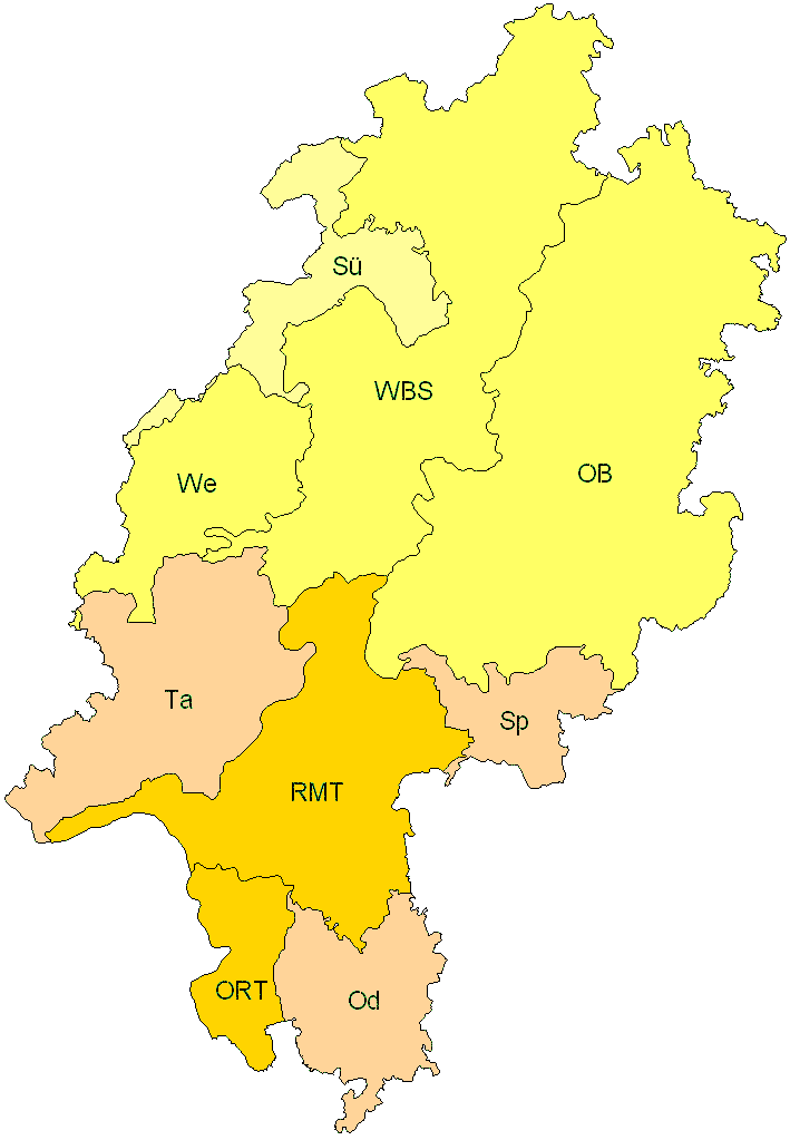 Verbreitung in Hessen