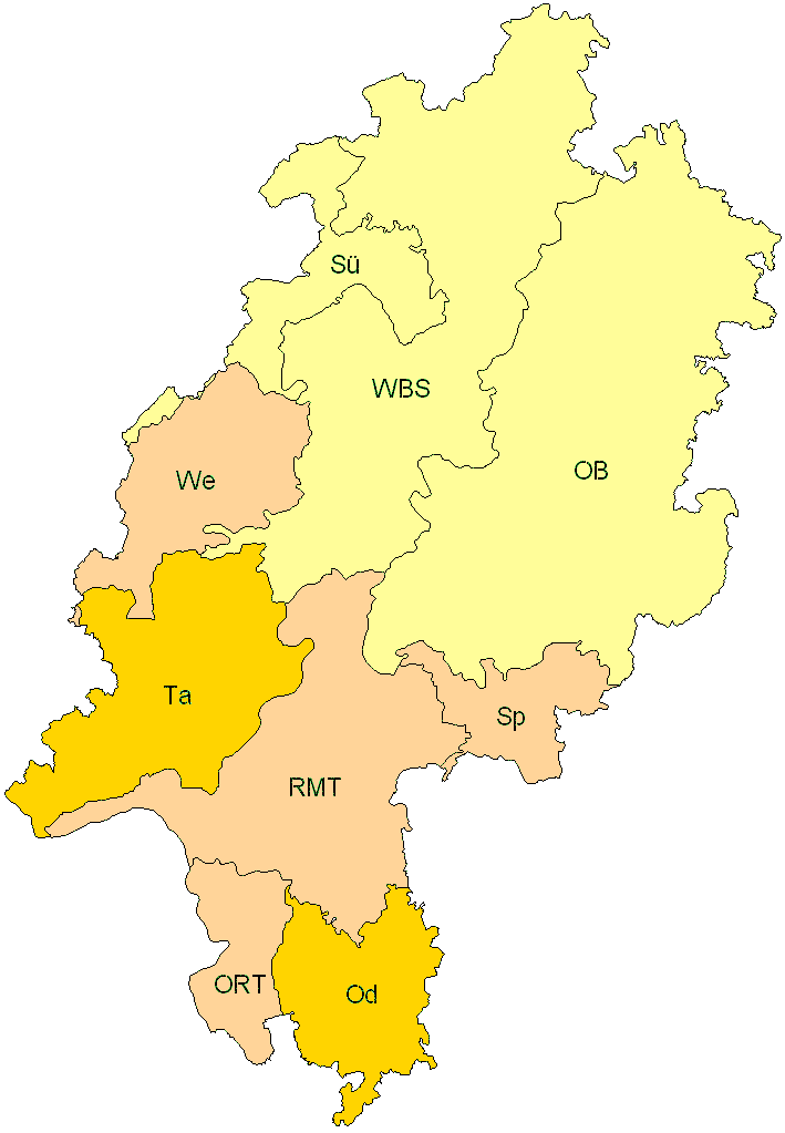 Verbreitung in Hessen