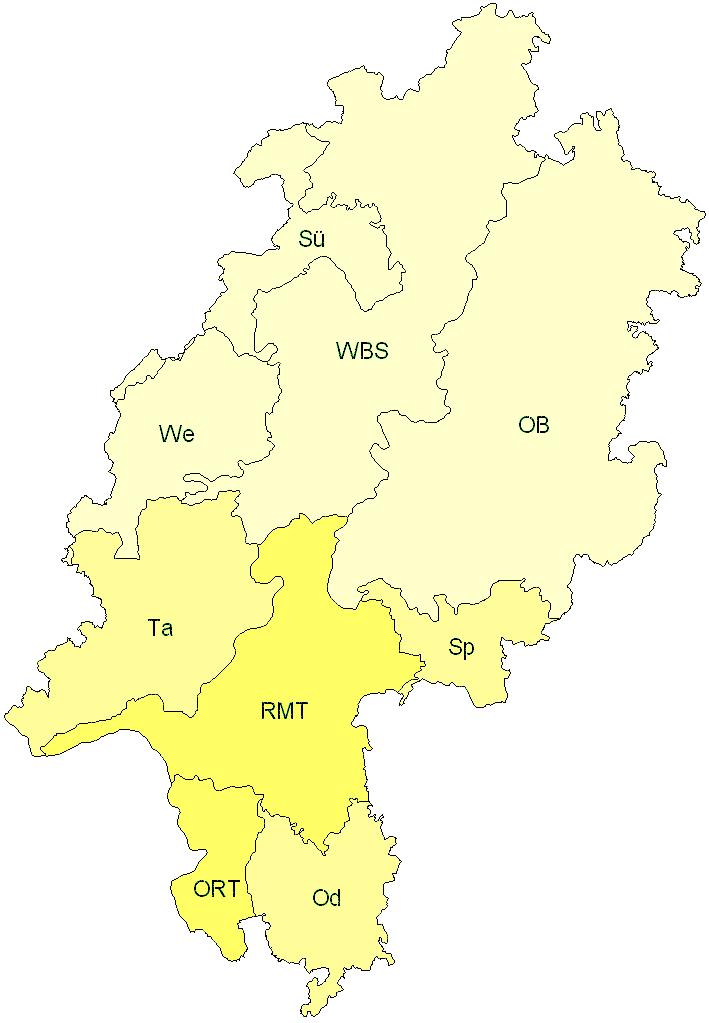 Verbreitung in Hessen