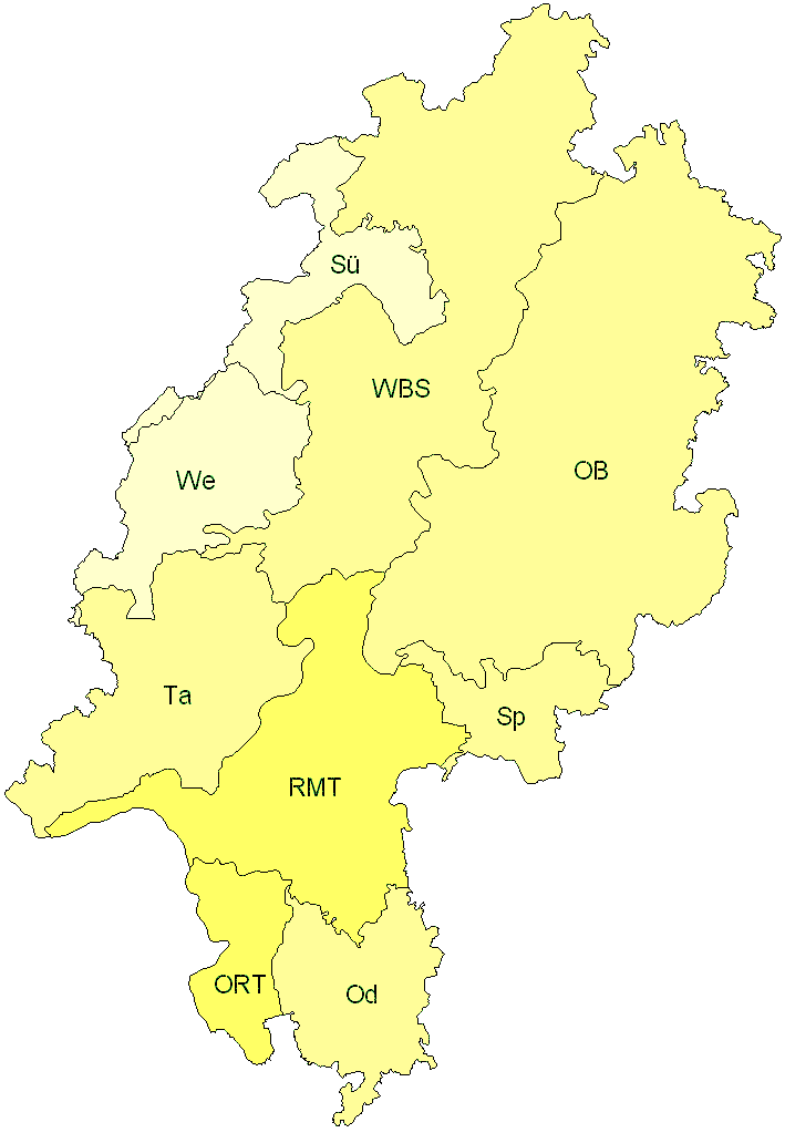 Verbreitung in Hessen