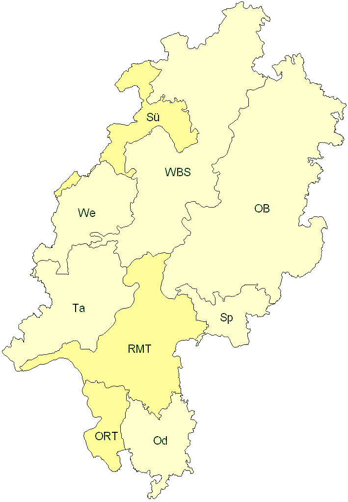 Verbreitung in Hessen
