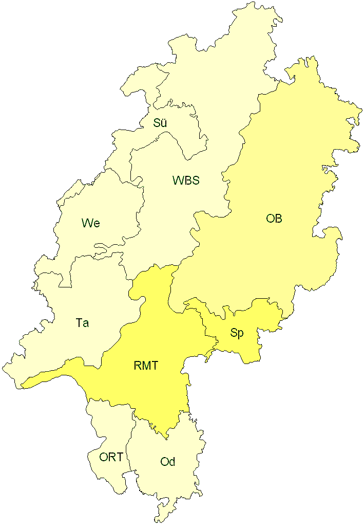 Verbreitung in Hessen