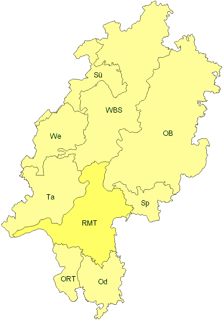 Verbreitung in Hessen