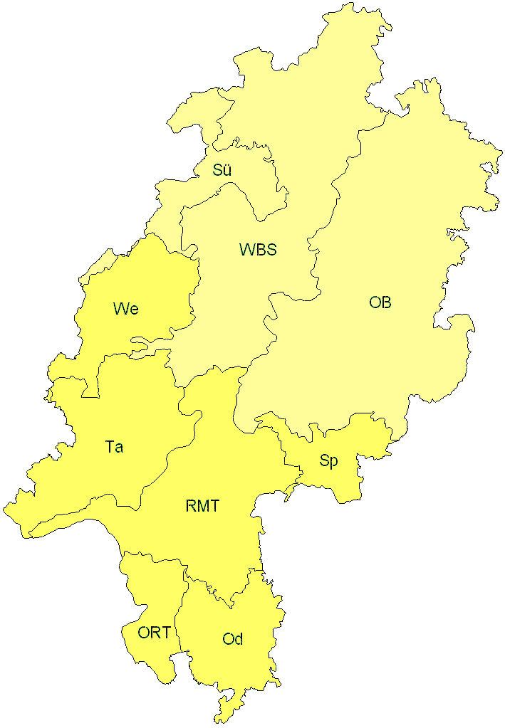 Verbreitung in Hessen