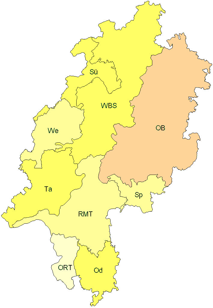 Verbreitung in Hessen