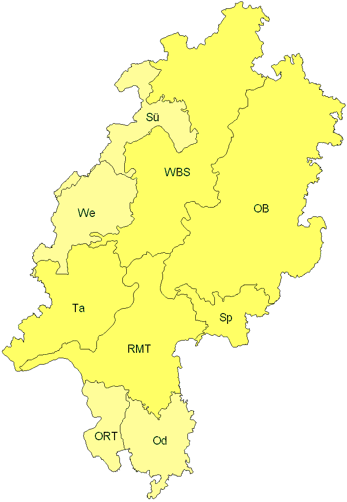 Verbreitung in Hessen