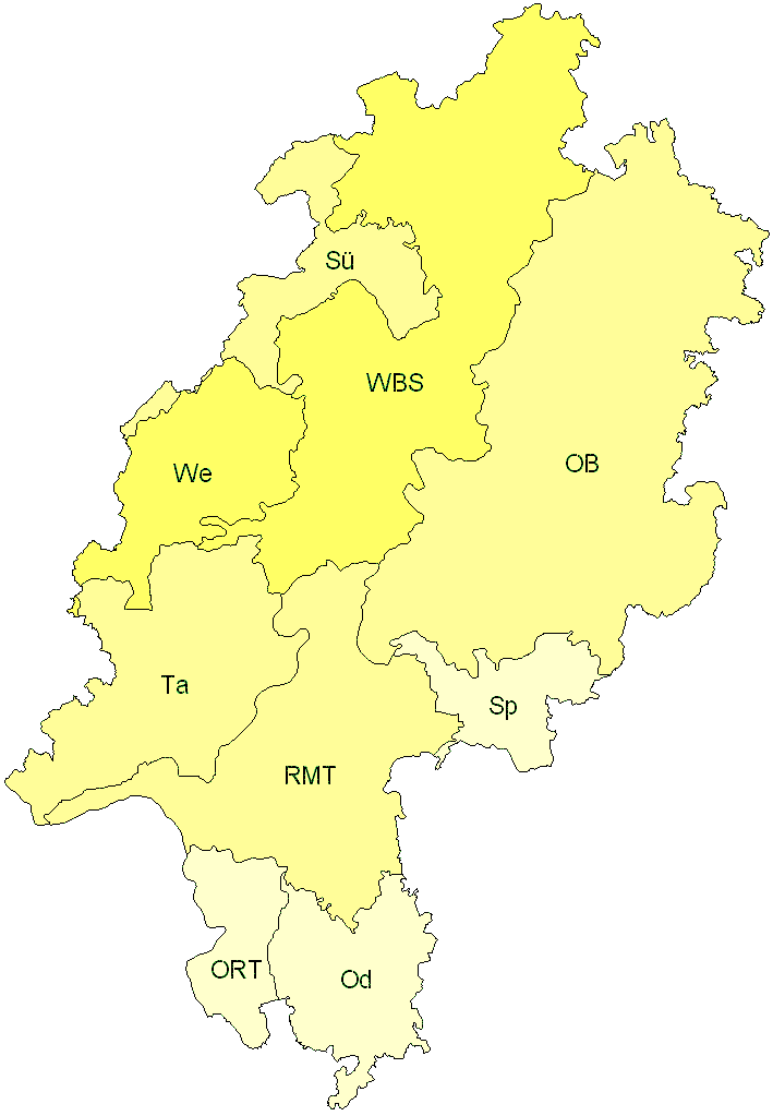 Verbreitung in Hessen