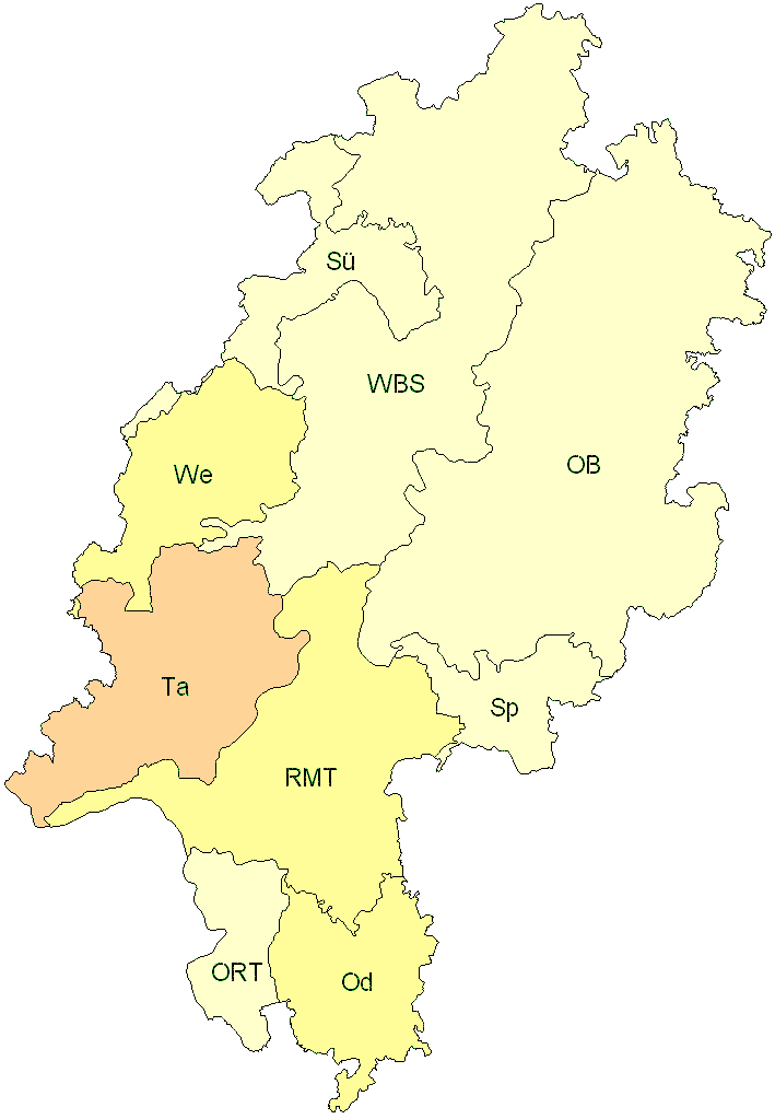 Verbreitung in Hessen