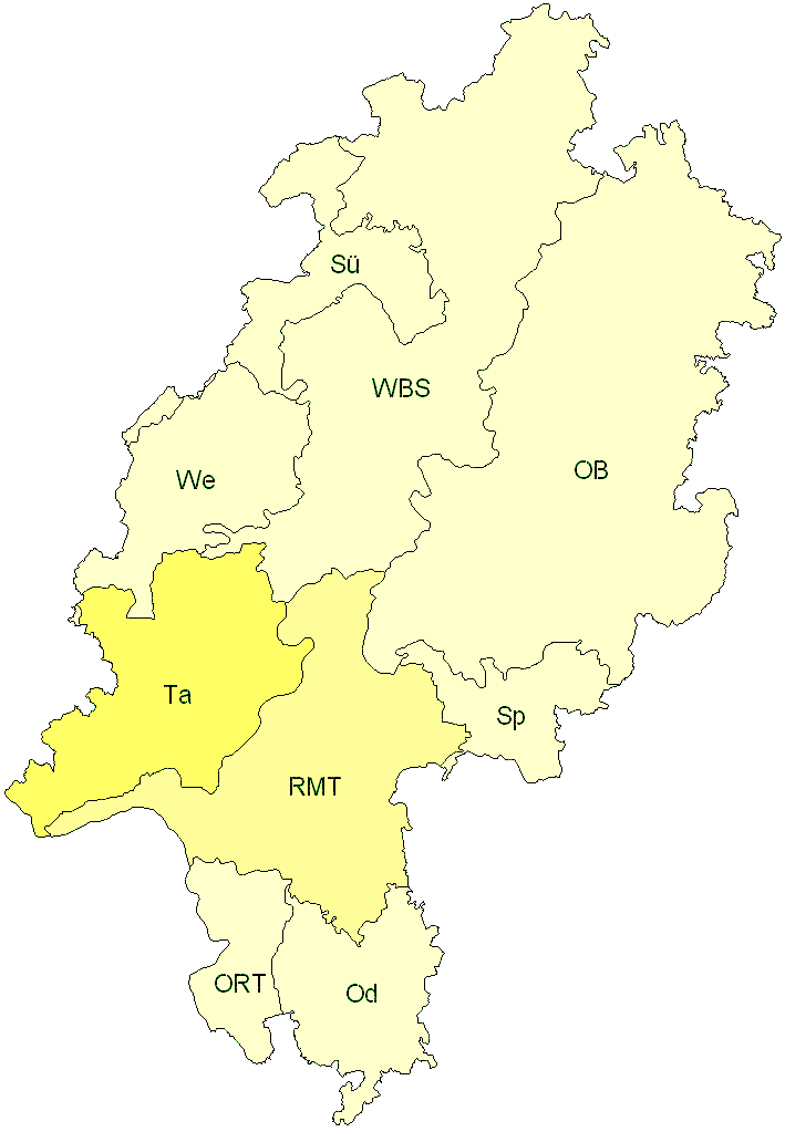 Verbreitung in Hessen
