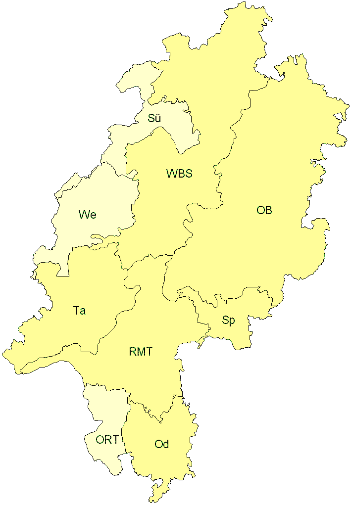 Verbreitung in Hessen